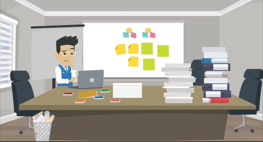 2D Explainer Scrolling Nav Bar